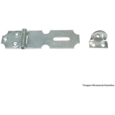 Imagem de Porta Cadeado para Mala 2,5" Zincado - Loth