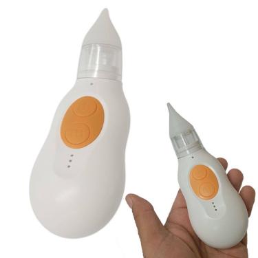 Imagem de Aspirador Nasal Eletrico Portatil Nariz Bebe Crianca Infantil Sugador Muco 5 Niveis Congestao Gripe Resfriado Sinusite