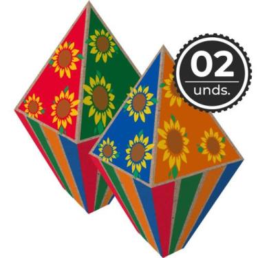 Imagem de 2 Balão de Festa Junina Grande pra Pendurar ou Decorar a Mesa de São J