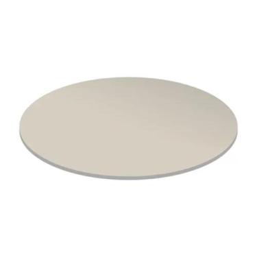 Imagem de Prato Giratório Esmeralda 45cm Branco/Off White - Sparta Móveis