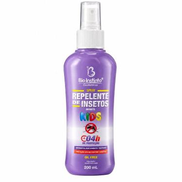 Imagem de Spray Repelente de Insetos Infantil 4h de Proteção Bio Instinto  200ml 