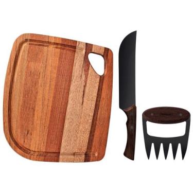 Imagem de Kit Churrasco Tramontina Black 3 Peças