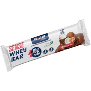 Imagem de Absolut Nutrition, Sense Bar, Barra Proteica, Sabor Amendoim com Coco, Display com 12 Unidades de 45g, 540g