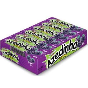 Imagem de Bala Drops Icekiss Azedinha Uva C/ 12un 348g