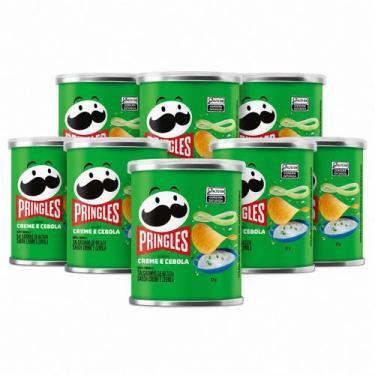 Imagem de Pringles nano Creme e Cebola 37g Kit com 30 Unidades, 30 unidades
