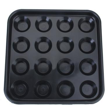 Imagem de LEIPUPA Bandeja De Bilhar Nova Piscina De Plástico Detém 16 Bolas De Sinuca Bilhar Preto