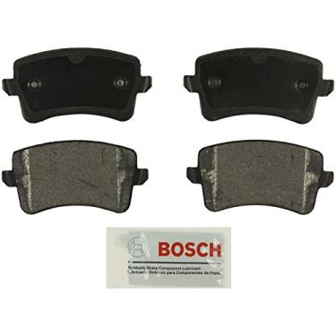 Imagem de BOSCH BE1386 Conjunto de pastilhas de freio a disco semimetálico azul - compatível com Audi A4, A4 Quattro, A5, A5 Quattro, Allroad, Q5, S4, S5, SQ5; TRASEIRA