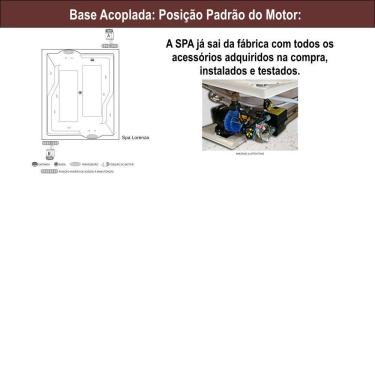 Imagem de Spa Lineaplas Lorenza 2,00x1,50x0,64 Acrilico Com Hidro-Completa