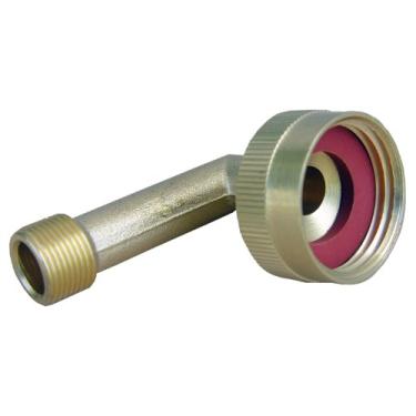 Imagem de LASCO 17-8389 Rosca de mangueira de jardim fêmea de 1,9 cm (3/4") por compressão de latão 90 graus Ell/Cotovelo