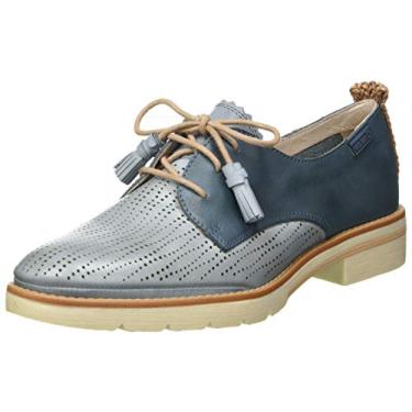 Imagem de PIKOLINOS Cadarço Oxford feminino, Jeans, us-0 / asia size s