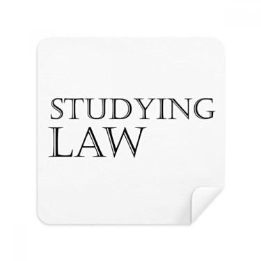 Imagem de Short Phrase Studying Law Glasses Pano Screen Cleaner Suede Fabric 2 Pack