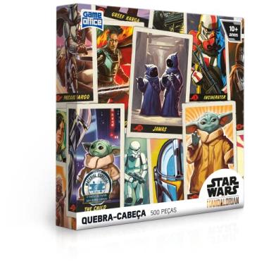 Imagem de Star Wars: The Mandalorian - Quebra-cabeça - 500 peças - Toyster Brinquedos