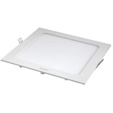 Imagem de Luminária Quadrada Embutir 12W 960Lm Bivolt 4000K 17X17cm Avant