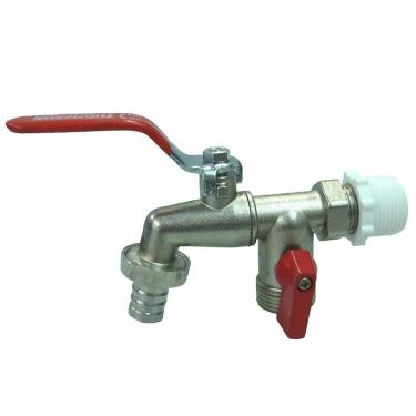 Imagem de Torneira Thompson para Tanque e Máquina de Lavar 1/2 3/4 3/4 Polegada