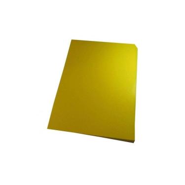 Imagem de Capa Para Encadernação A3 Amarela Pp Couro 0,30Mm 100Un