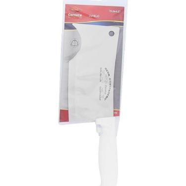 Imagem de Cutelo 7 Polegadas Corneta Cabo Branco Lamina 3 Mm