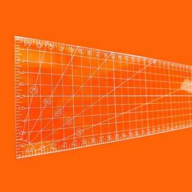 Imagem de Régua Patchwork 10x45cm - Cristal