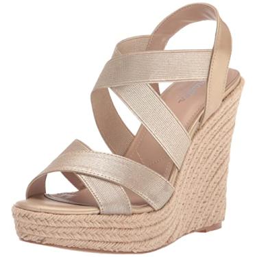 Imagem de CHARLES BY CHARLES DAVID Plataforma feminina Alyce, Ouro claro, 35