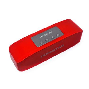 Imagem de HIOD Alto-falante Bluetooth H11 Alto-falante portátil sem fio embutido rádio FM, carregamento de telefone, vermelho