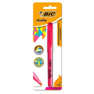 Imagem de BIC, Marca Texto, Marking, Rosa Fluorescente, 1 Unidade