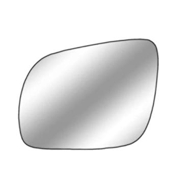 Imagem de LENTE DO RETROVISOR COM BASE VW GOL SPECIAL/GOLF (PEQ) L.D