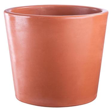 Imagem de Vaso Reto Badi 28cm Terracota Polietileno Afort