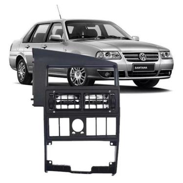 Imagem de Moldura Central Radio Santana 99/.. C/Espelho Elét. Completa