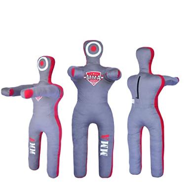 Imagem de Kids Grappling Dummy MMA BJJ Jiu Jitsu Karatê Kick Boxe Jogando Prática Leigos para Crianças - 1,22 m - Desenchido