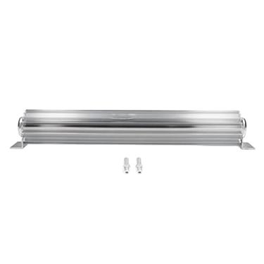 Imagem de Cooler para dissipador de calor de passagem dupla para carro, refrigerador de transmissão Fydun de 45,72 cm, alumínio anodizado universal peças de reposição para a maioria dos carros caminhões