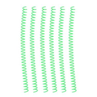 Imagem de Bobina de encadernação em espiral, lombada da folha de cor bonita para(Verde)