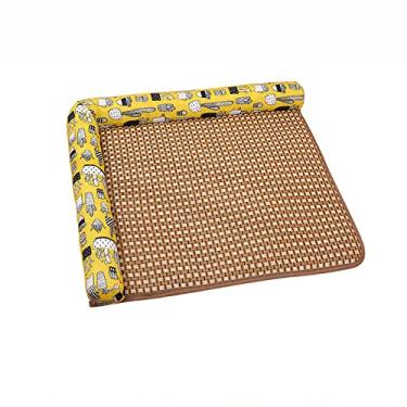 Imagem de Tapete de resfriamento para animais de estimação Almofada fria para cães, tapete legal para animais de estimação almofada fria para cães para caixotes animais de estimação colchão de dormir de verão grande tapete de almofada auto-refrescante antiderrapante, 007, G