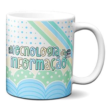 Imagem de Caneca Fofa Profissional Tecnologia Da Informação Presente (Branca)