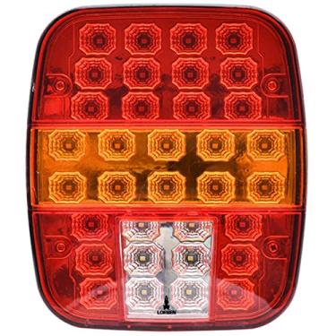 Imagem de Lanterna Traseira Marmita Lorben Com Vigia 34 Led Caminhão Par