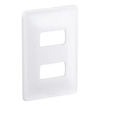 Imagem de Placa 2 Posto Separado 4x2 + Suporte Br Zeffia 680182 – Pial