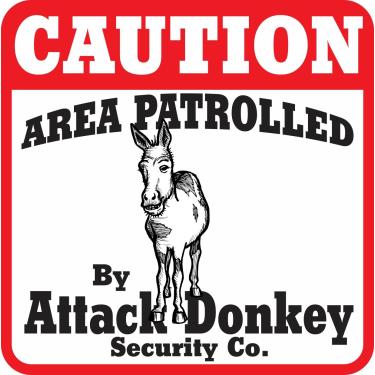 Imagem de Caution Attack Burro