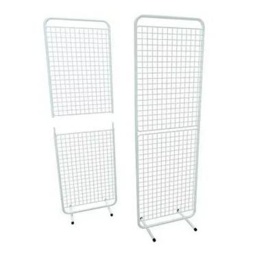 Imagem de Biombo De Chão Em Tela Aramada Para Loja Encartelados