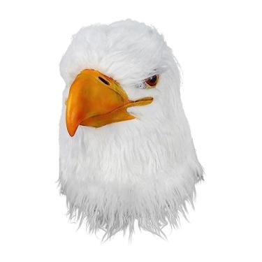 Imagem de Deevoka Máscaras de, máscara de cosplay de, cobertura de cabeça, de látex, máscara de, máscara animal para carnaval, baile de, boca fechada