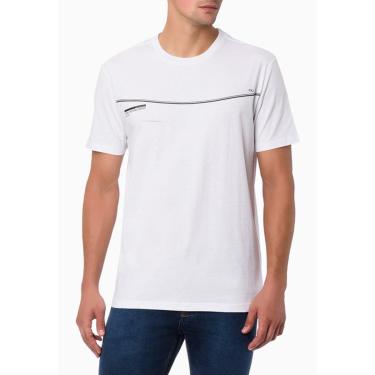 Imagem de Camiseta Mc Ckj Masc Moving Energy Calvin Klein - Branco G-Masculino