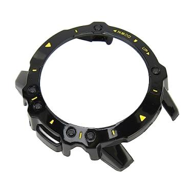 Imagem de Relógio para Choque, Estojo Protetor para Relógio Inteligente Leve e à Prova de Choque Com Capa Completa (Preto amarelo)