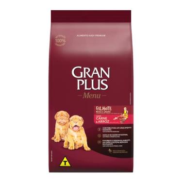 Imagem de GRANPLUS MENU FILHOTE MG CARNE E ARROZ 10,1KG