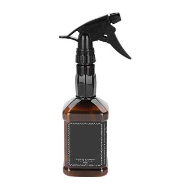 Imagem de Garrafa de spray de cabeleireiro, 650ml Salon Barber Hair Tool recarregável Garrafa de borrifador de água (marrom)