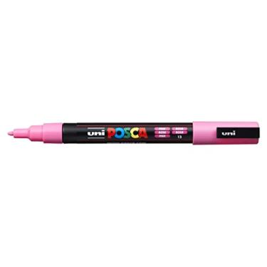 Imagem de POSCA PC-3m - Rosa - Caneta de Marcar Cinzel Unicórnio