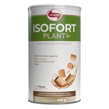 Imagem de Isofort Plant 450G Paçoca (Proteína 100% Vegano Isolada De Ervilha E A
