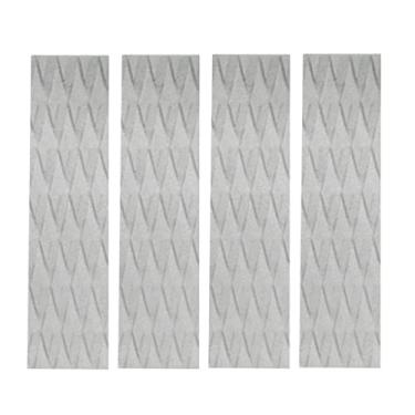 Imagem de Tachiuwa Prancha de Surfe EVA 4 Peças Almofada de Tração Surf Kiteboard Tail Pad Deck Bar grip cushion , Cinzento