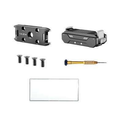 Imagem de ZEZEFUFU Kit de base magnética de liberação rápida para câmera de liga de alumínio para GoPro Hero 12 11 10 9 Max Acessórios