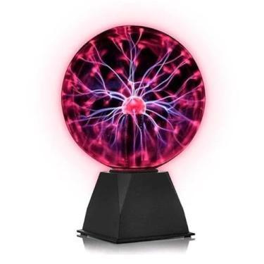 Imagem de Luminaria USB Globo Plasma Light Bola Cristal G1