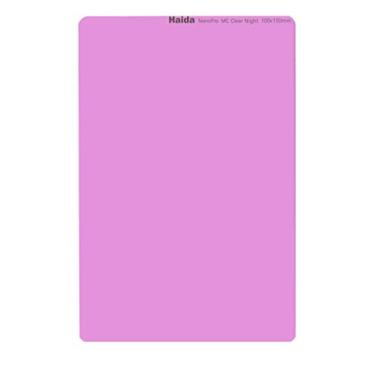 Imagem de Haida Filtro noturno transparente de 100 mm x 150 mm Didymium NanoPro MC Redução de poluição luminosa para céu/estrela 100 x 150