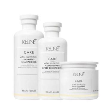 Imagem de Kit Keune Vital Nutrition Shampoo+Condicionador+Máscara