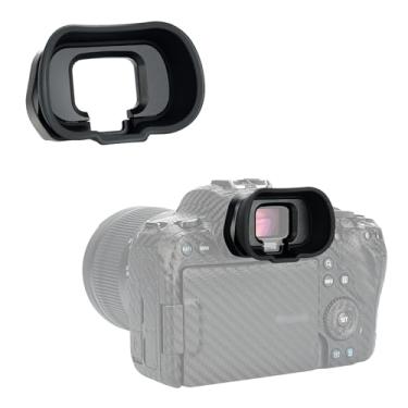Imagem de Óculos para óculos EOS R6 Mark II R6 R5C R5, visor longo e macio para câmeras sem espelho Canon EOS R6 Mark II R6 R5C R5 (não para R5 Mark II), R5 R6 Eyecup de borracha macia para usuários de óculos