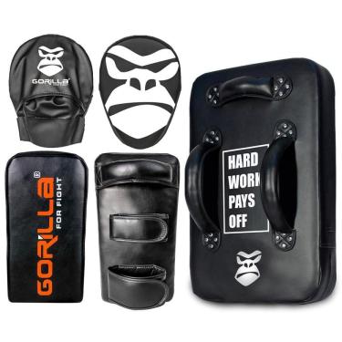 Imagem de Aparador de chute + escudo de chute+ manopla de foco gorilla